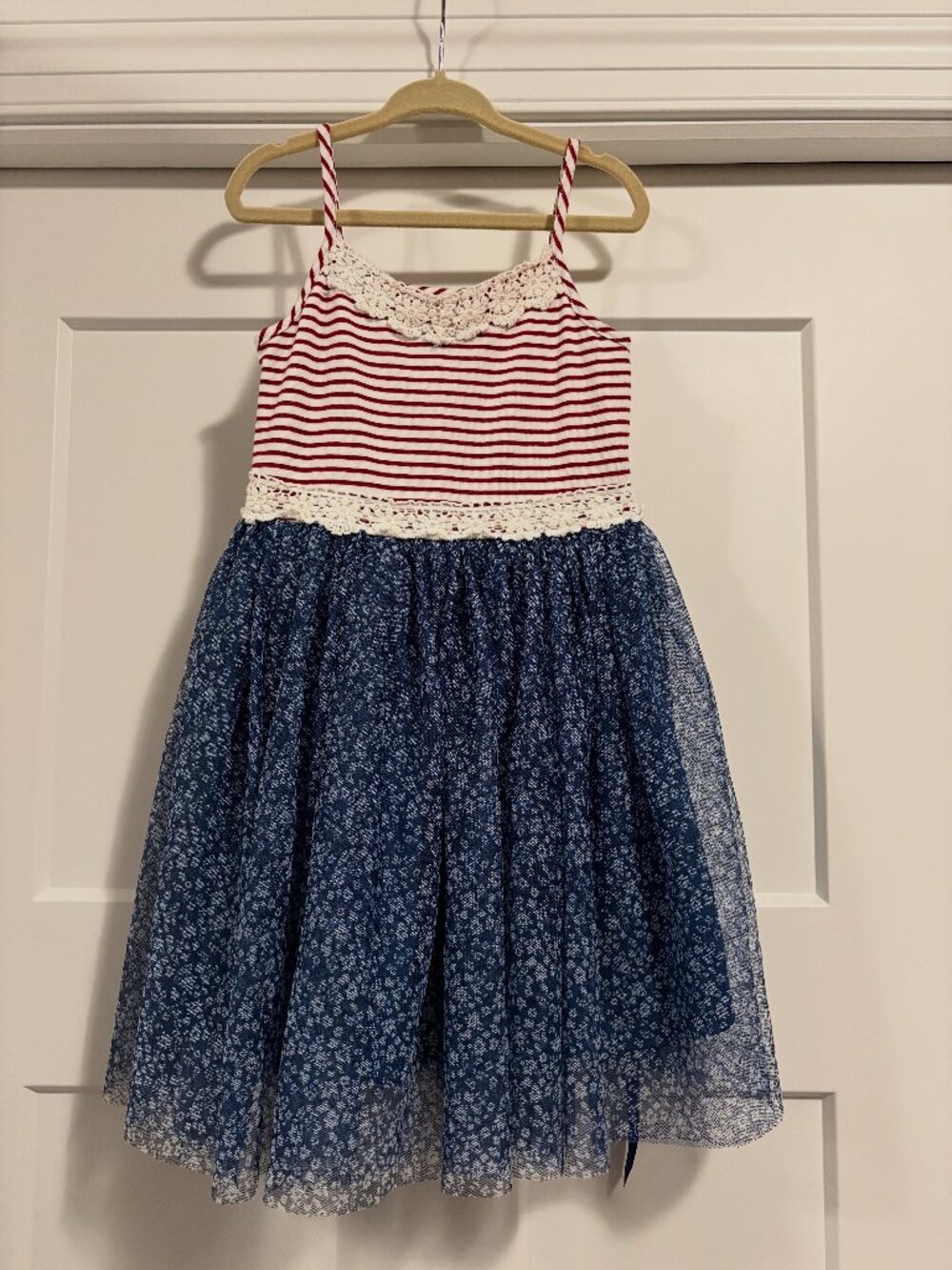 Red, White & Blue Zunie Dress
